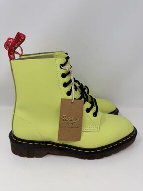 Dr. Martens x Undercover Jun
Takahashi NWT 1460 Combat Boots 
Yellow UK 6, US 8